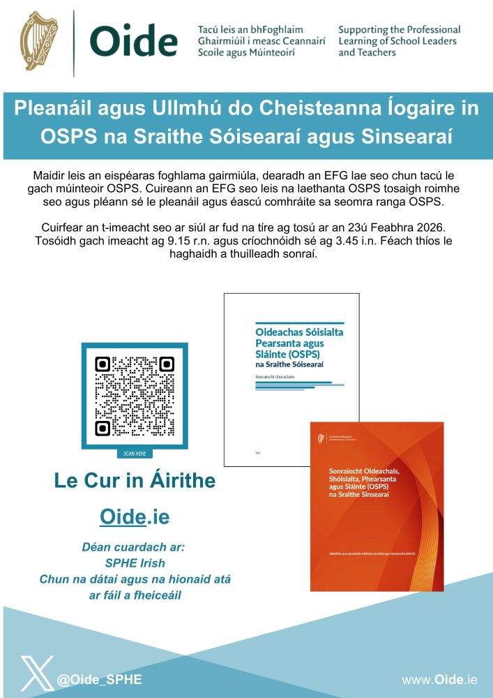 2026sphe 1 irish