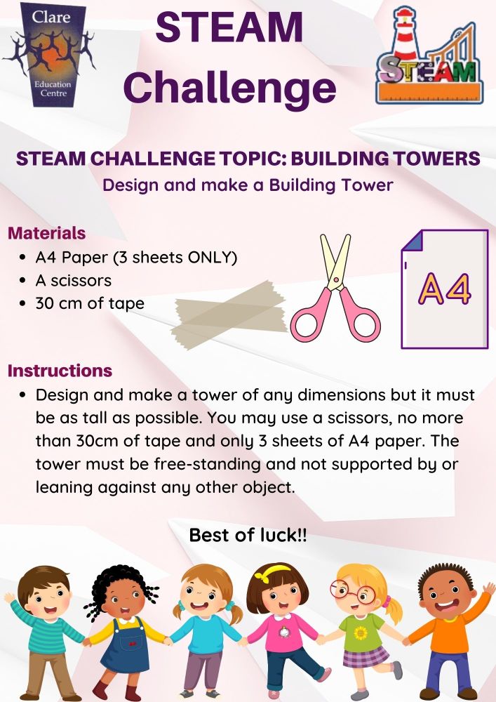 steamclareed steam challenge topic building towers