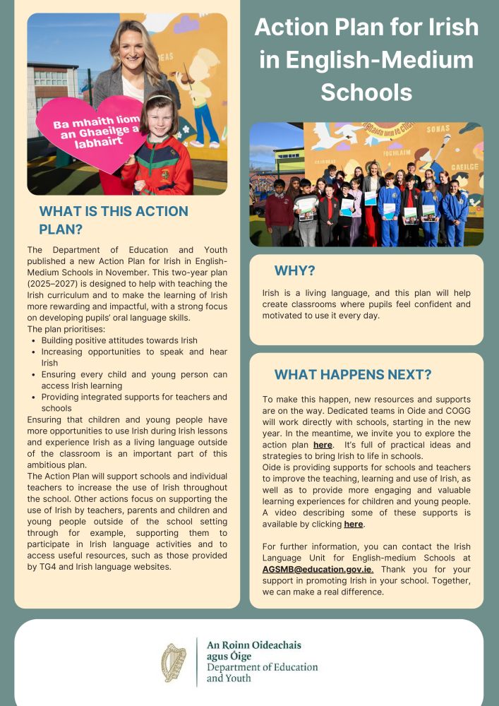 action plan for irish in english medium schools 1 images 1