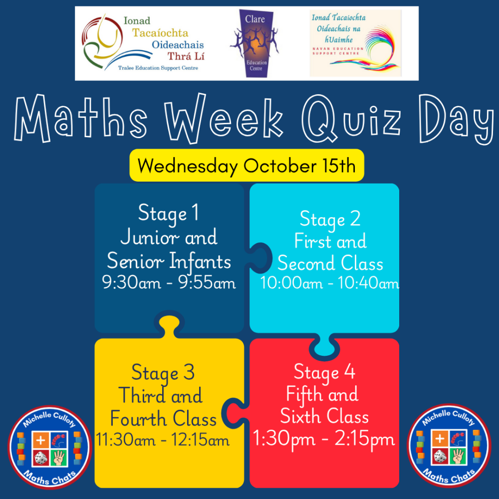 sept 15 overall maths week quiz day