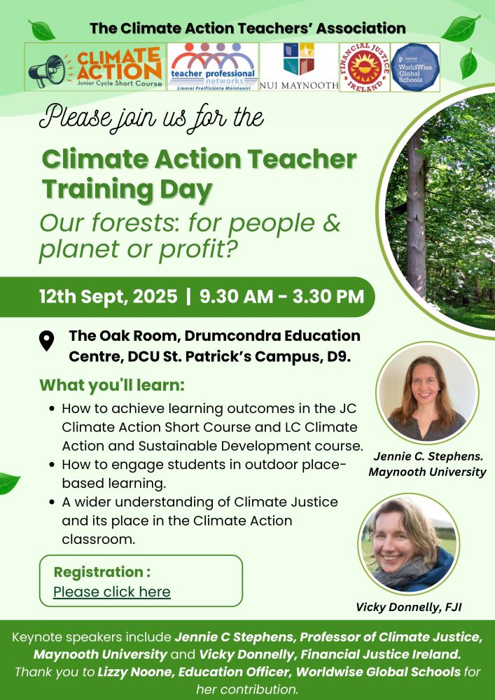 teacher training day flyer