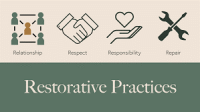 Building a Restorative Practices School (EY) (P) (PP) (SNA)