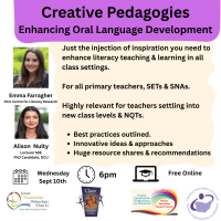Creative Pedagogies Enhancing Oral Language Development (P)