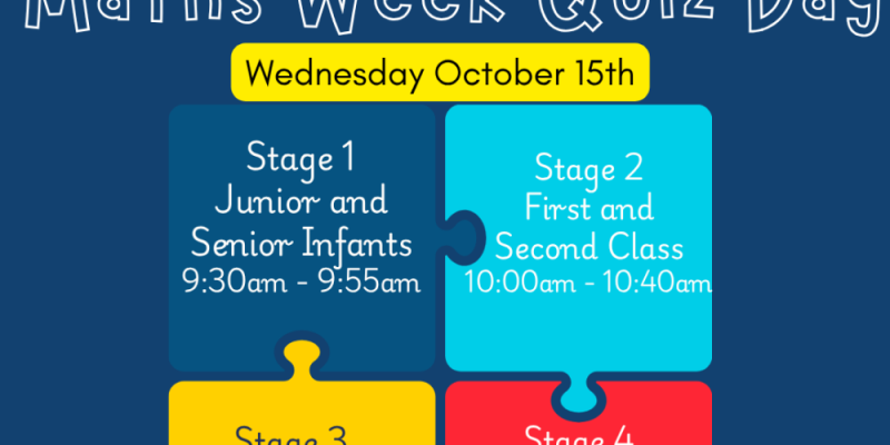 Maths Week Quiz Day